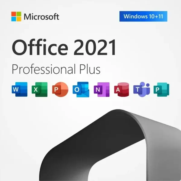 Office 2021 Professional Plus for Windows - Full Microsoft Office suite including Word, Excel, PowerPoint, and Outlook