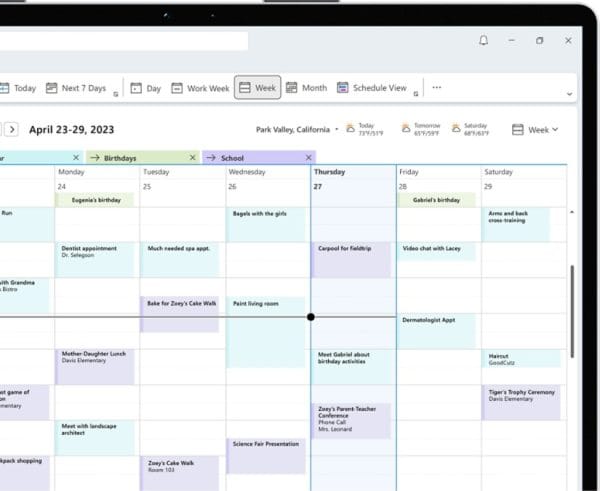 Office 2024 Home and Business for macOS - Outlook calendar and email